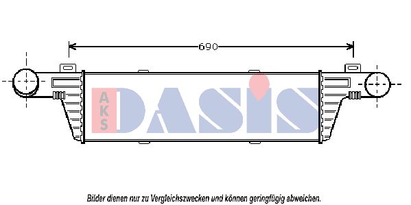 AKS DASIS Интеркулер 127100N